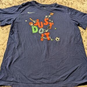 Nike Youth X Large Blue T Shirt